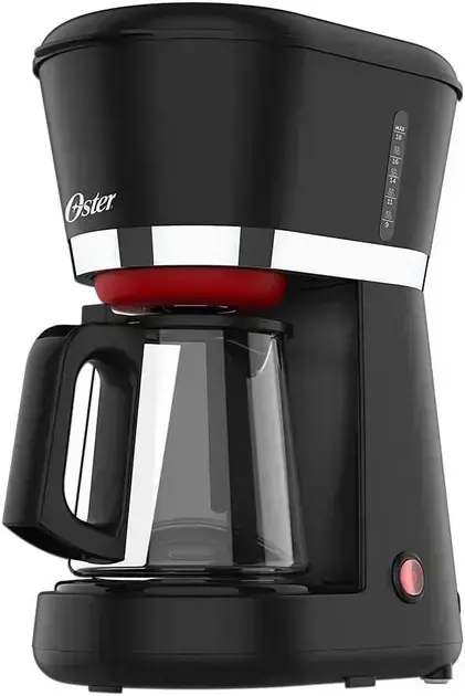 10. Cafeteira Oster Black com Jarra de Vidro 0,7L - Oster