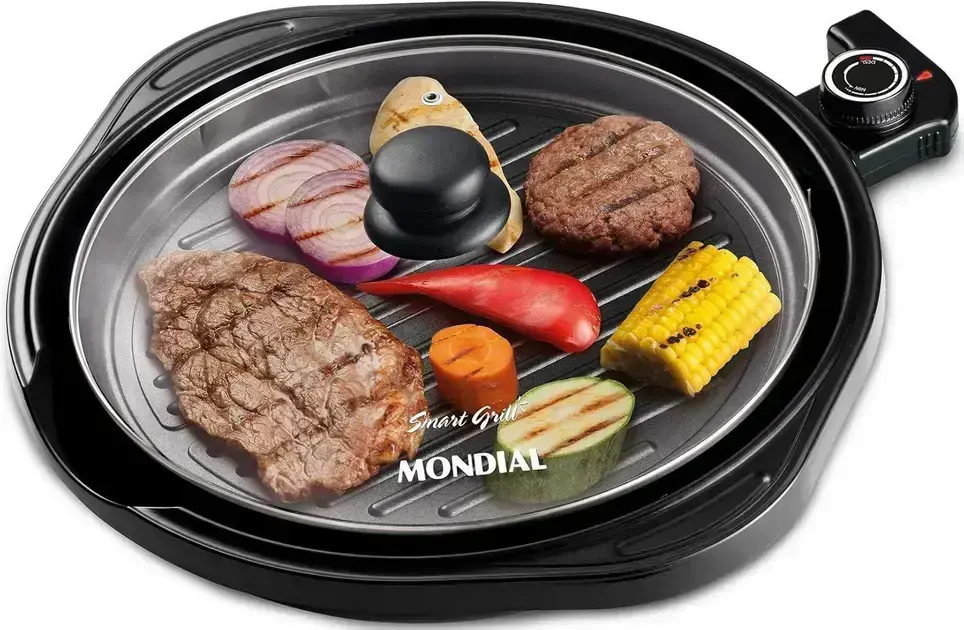 2. Grill Redondo Smart Grill 30cm - Mondial