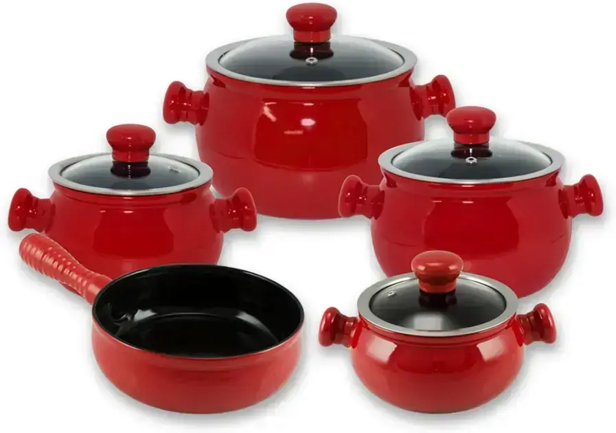 1. Conjunto de Panelas de Cerâmica Premiere Joy - Ceraflame