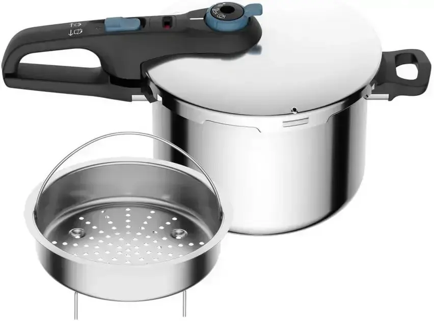 1. Panela De Pressão Rochedo Inox Trendy 6L - Rochedo