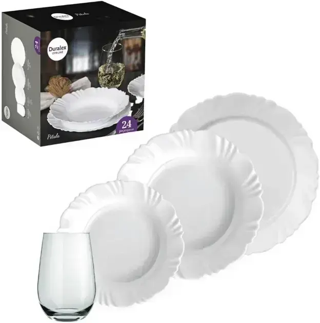 3. Aparelho de Jantar 24 Peças - Duralex