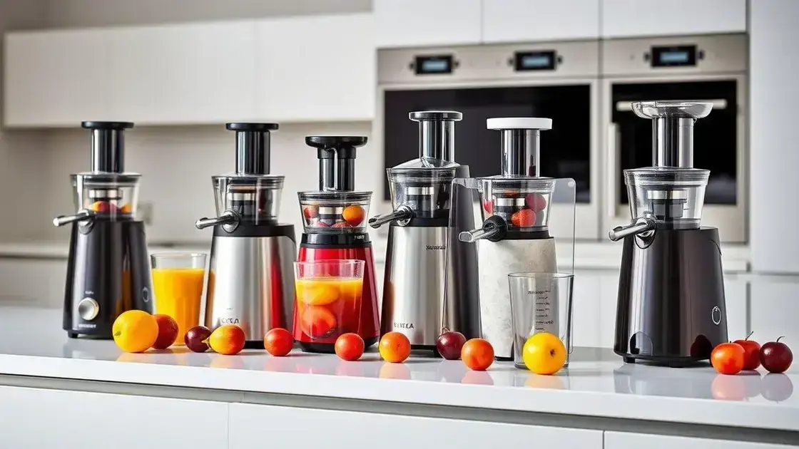Melhor Centrífuga de Frutas: as 5 melhores em 2025 Melhores Centrífugas de Frutas: As 5 Melhores Opções em 2025